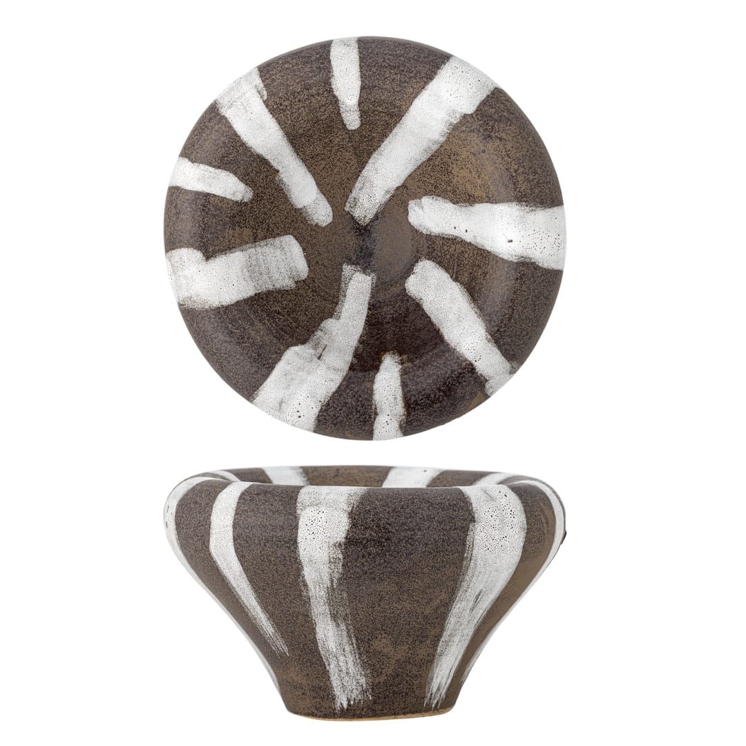 82072249 - Ladris Bowl, Brown, Stoneware STOCK: 286