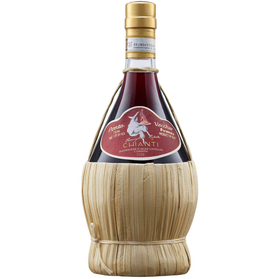 Ponte Vecchio Chianti Italian Red Wine Flask 750 ml