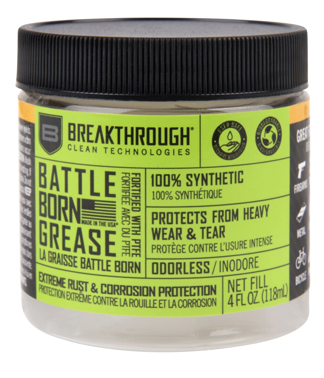 BCT™ Battle Born Grease w/ PTFE, 4oz