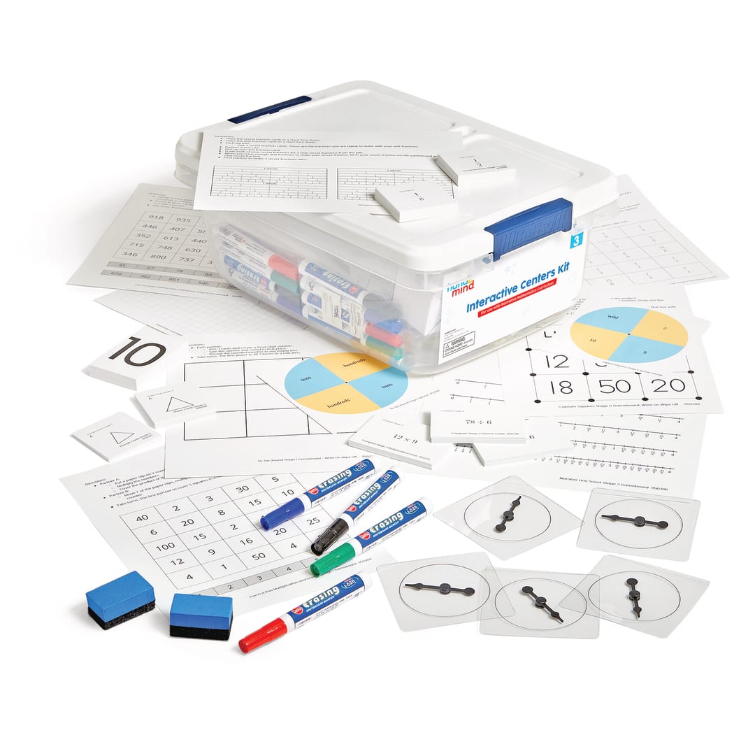 IM® K-12 MATH CENTERS KIT 1ST EDITION GR 3 -1BX