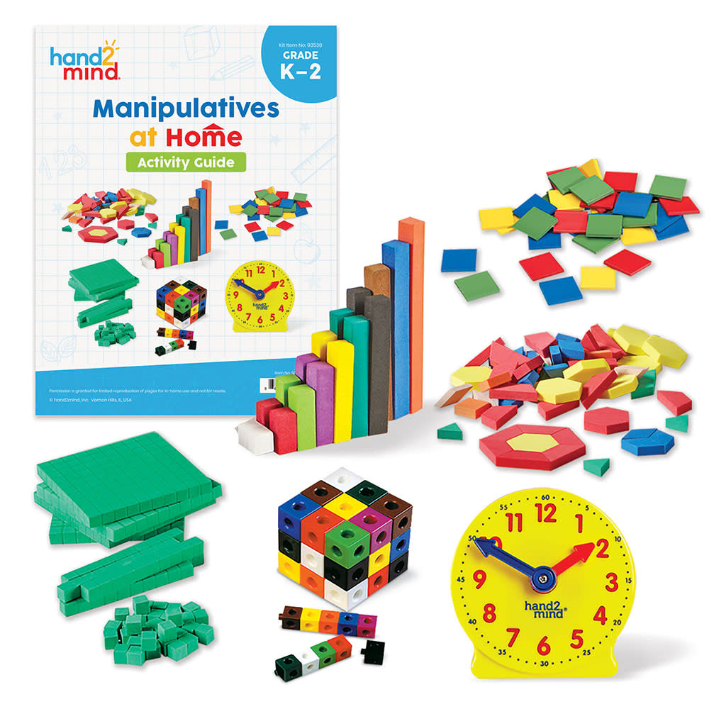 MANIPULATIVES AT HOME KIT, GRADES K-2