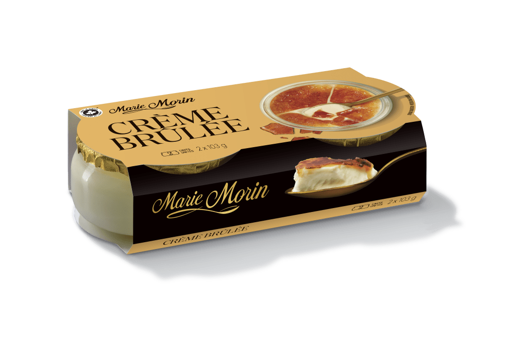 Marie Morin Crème Brûlée Dessert, 2 x 103g