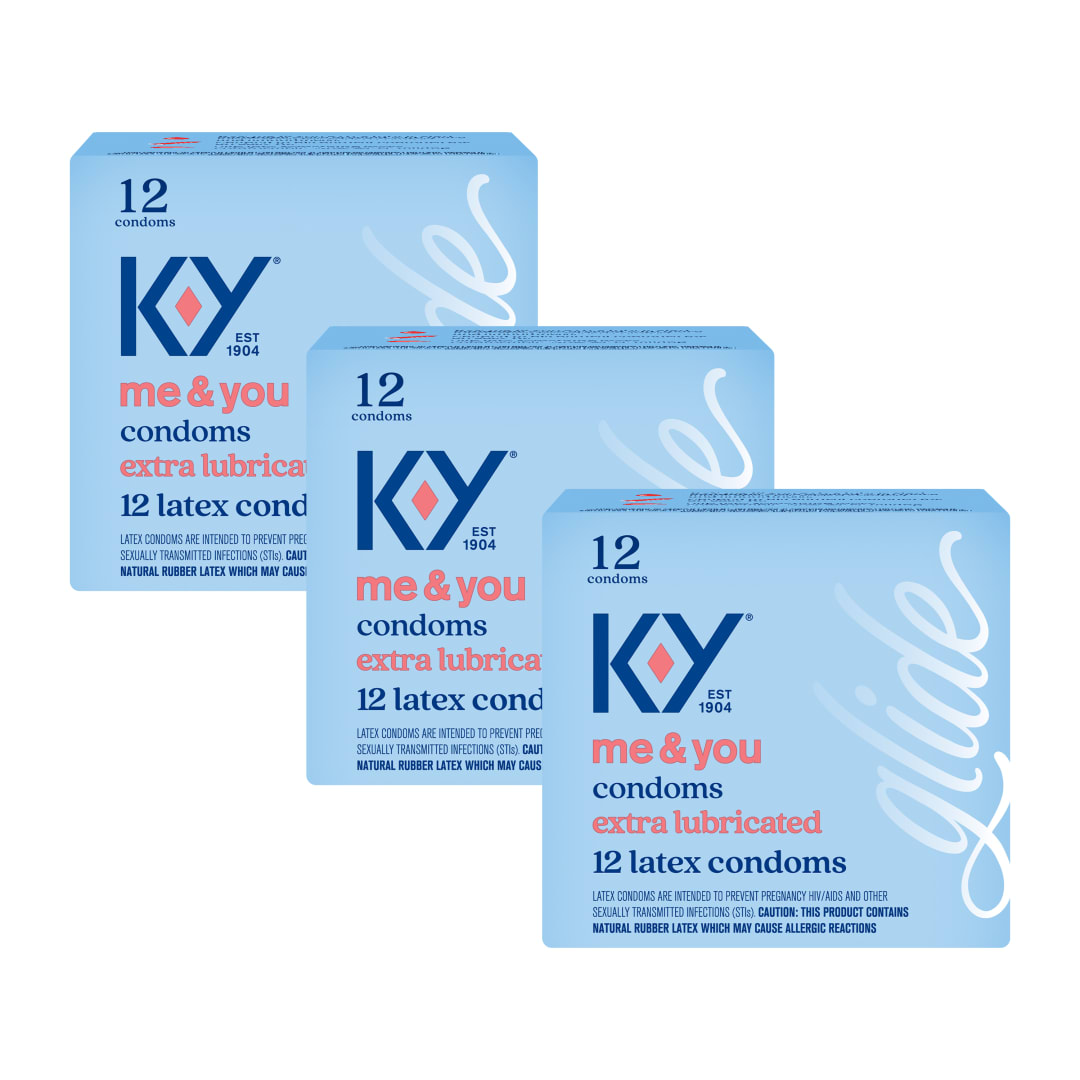 K-Y® Extra Lubricated - Condom 6/(3x12) ct.