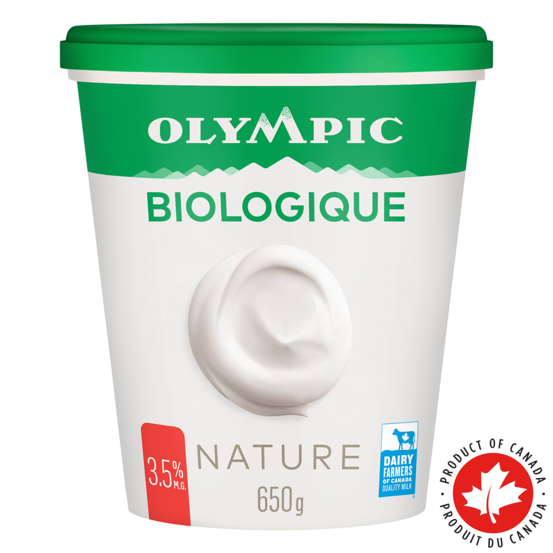 Olympic Organic Plain Yogurt 3.5%