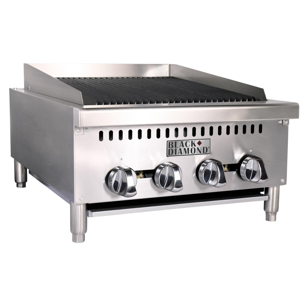 BDCTC-24 - BD,HD Radiant Charbroiler,4 BR 80K NG