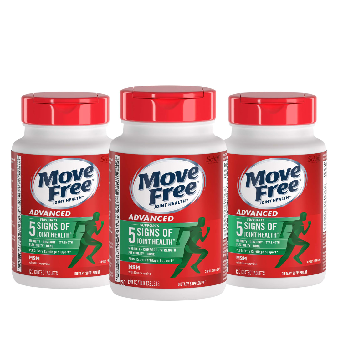 MOVE FREE® Advanced - Plus MSM 4/(3x120) ct.