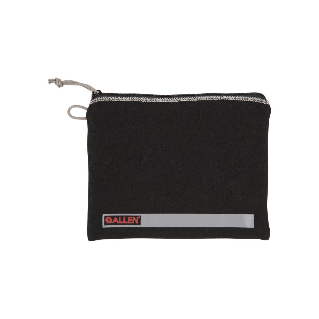 Allen Company Lockable Handgun Storage Pouch, Full-Size 7" to 9" Handguns, Black