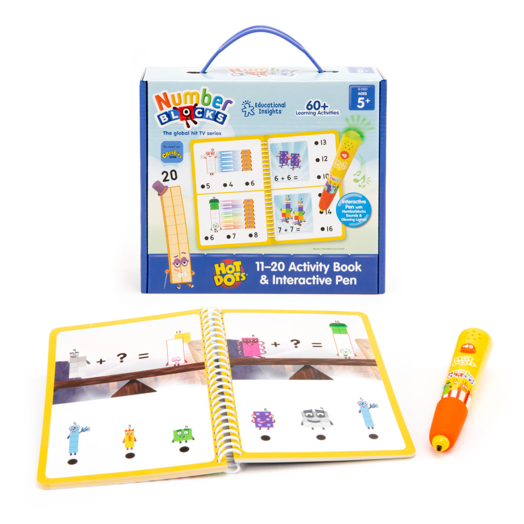 Hot Dots Numberblocks Activity Book 11-20