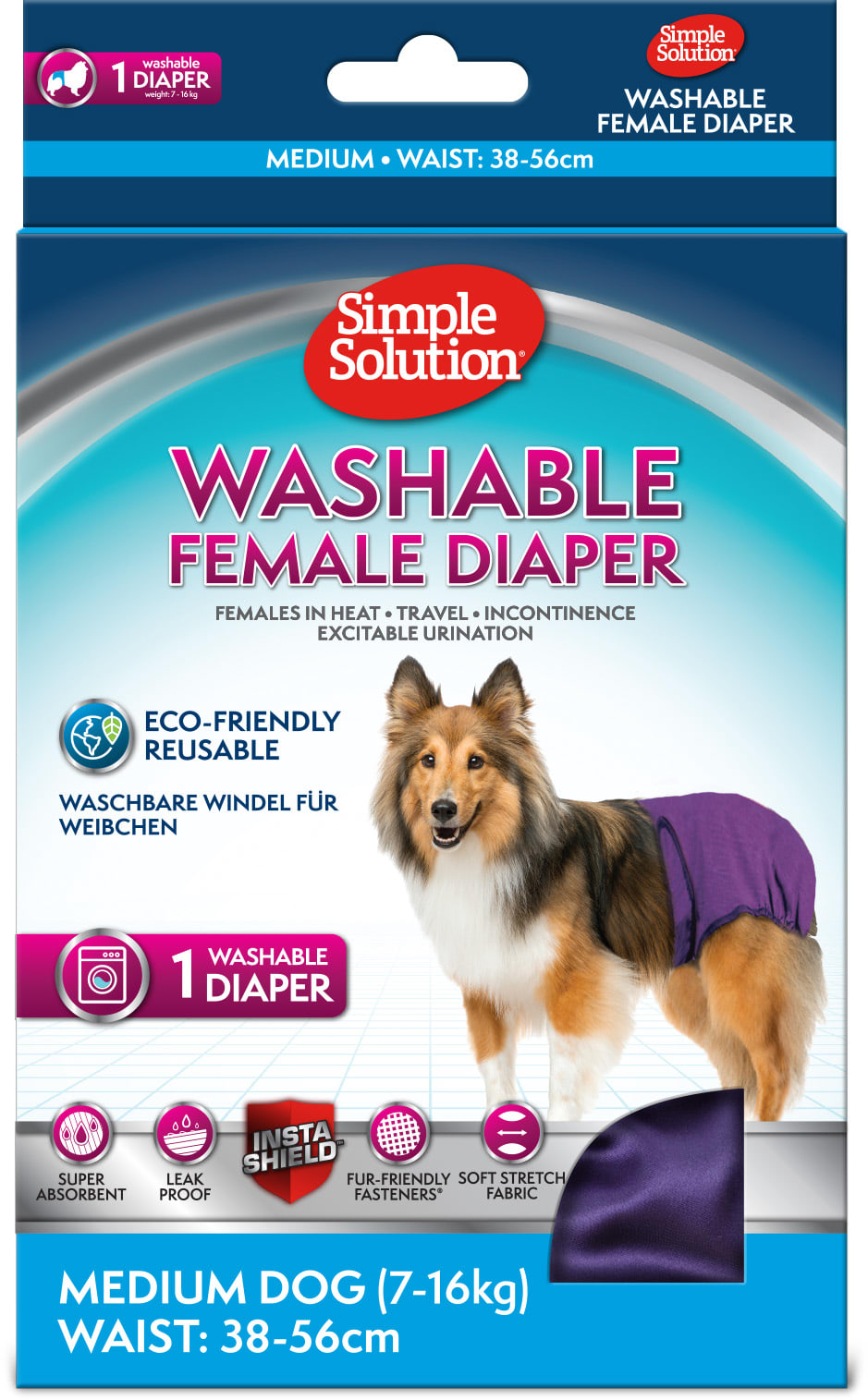 Simple Solution Washable Diaper - Medium