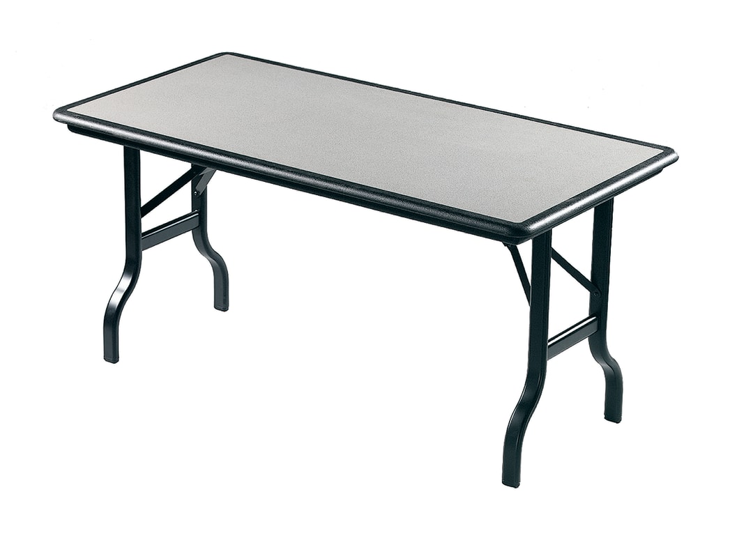 IndestrucTable® Ultimate Folding Table, Gray Granite - 30" x 72