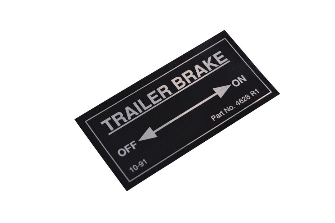 Galbreath™ Decal ,"Trailer Brake Valve"