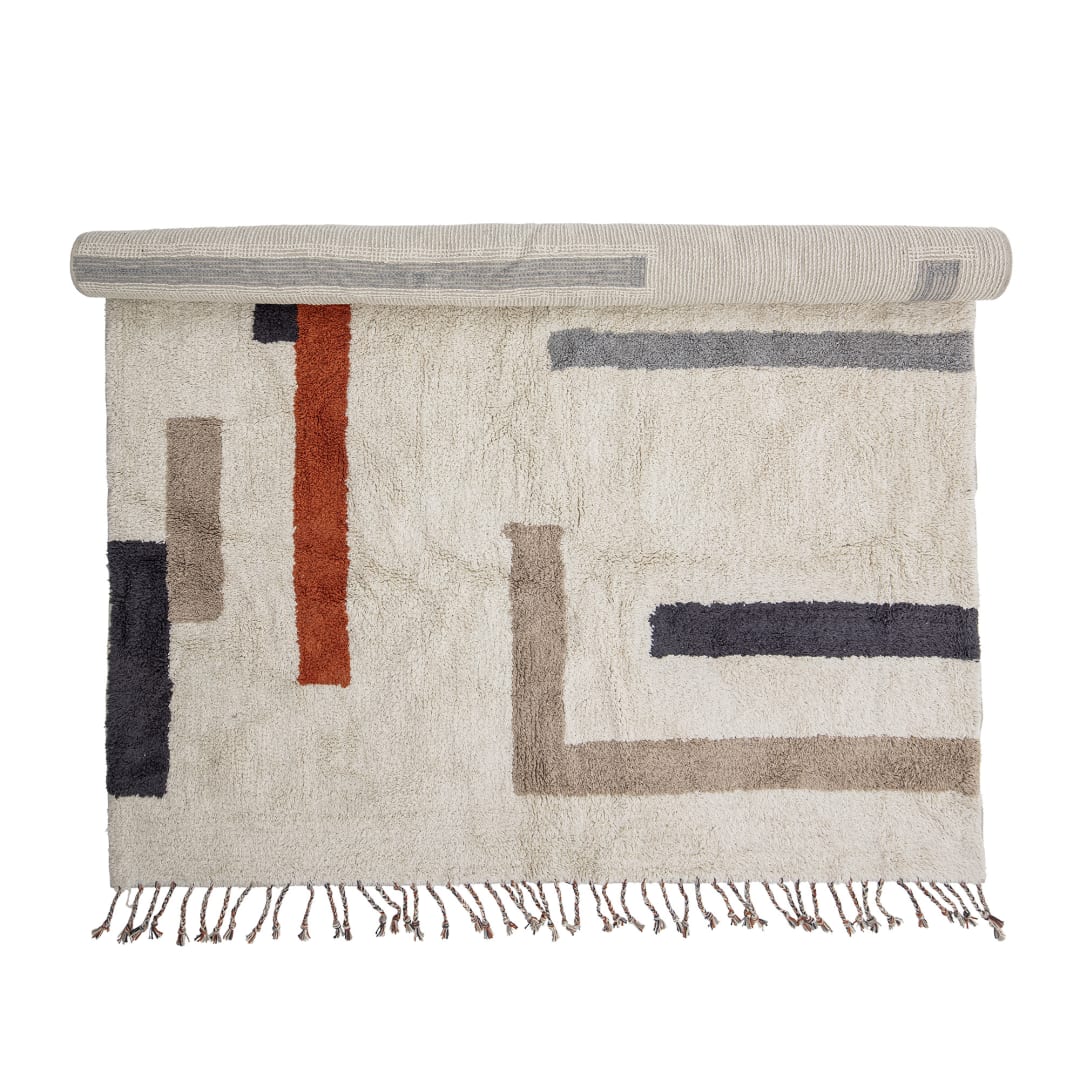 82050955 - Jue Rug, Multi, Cotton STOCK: 22