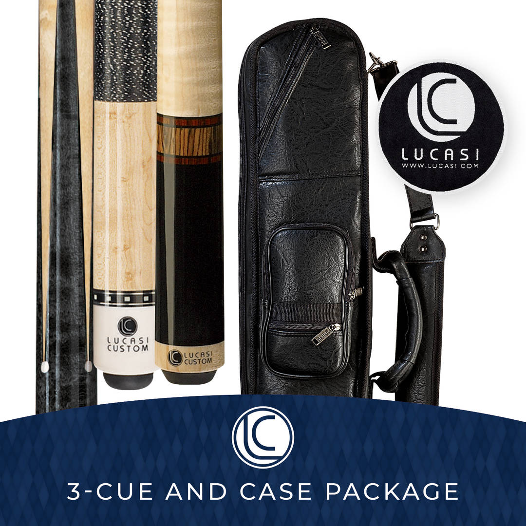 Lucasi LUCASI® 3-CUE AND CASE