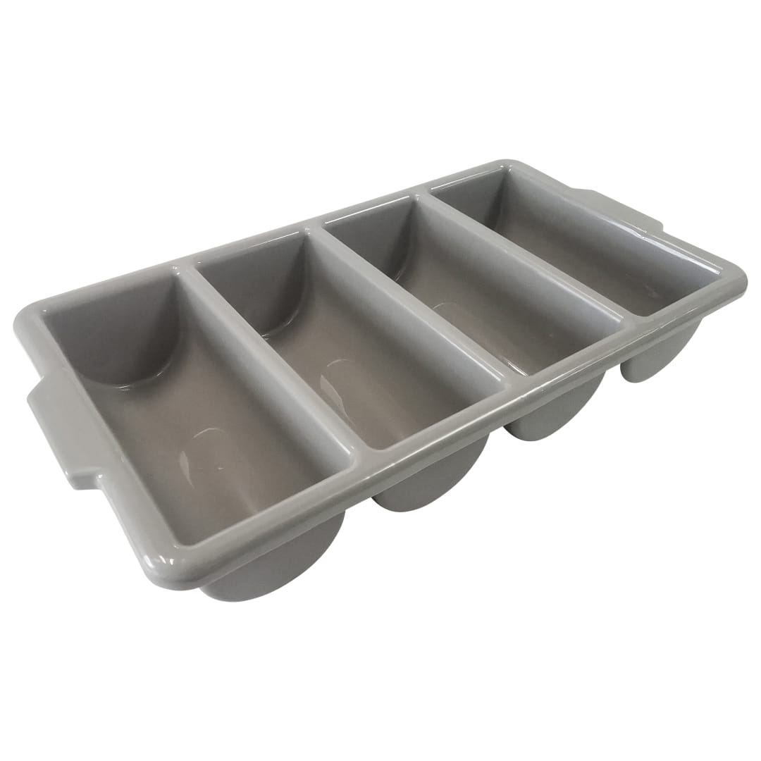 CBP-4 - BIN CUTLERY 4 COMPT GRAY