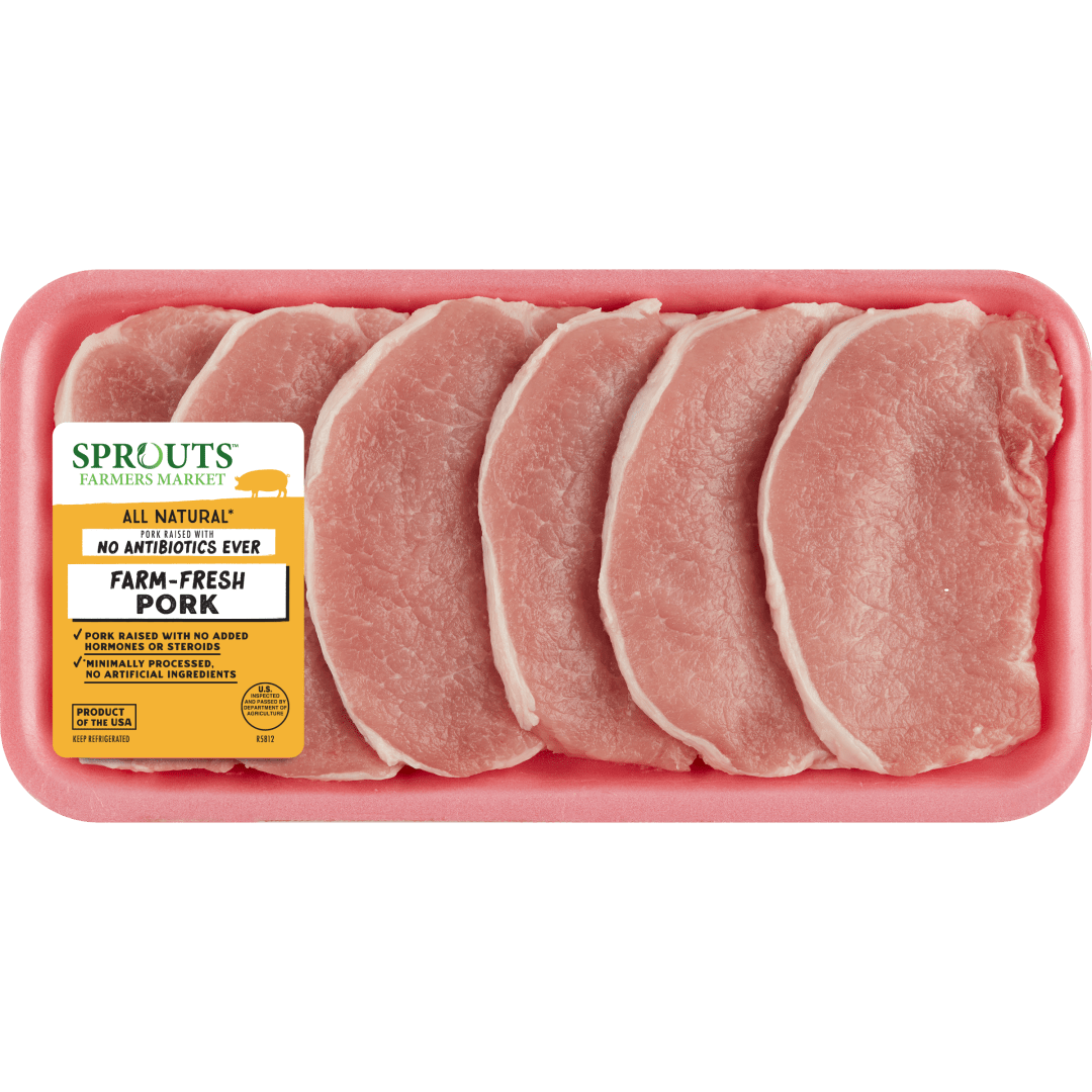 Thick Cut Boneless Pork Loin Center-Cut Chops