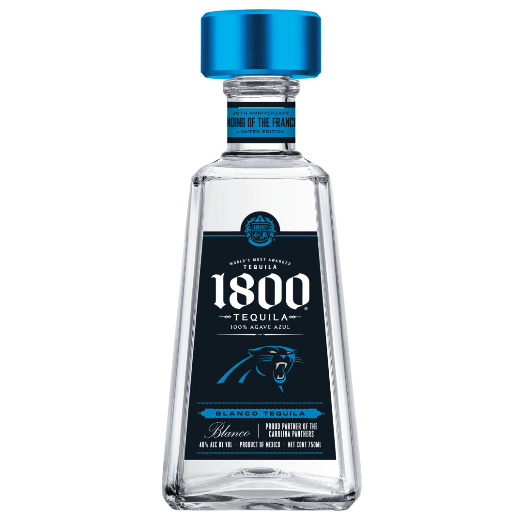 1800 Tequila Blanco - Carolina Panthers