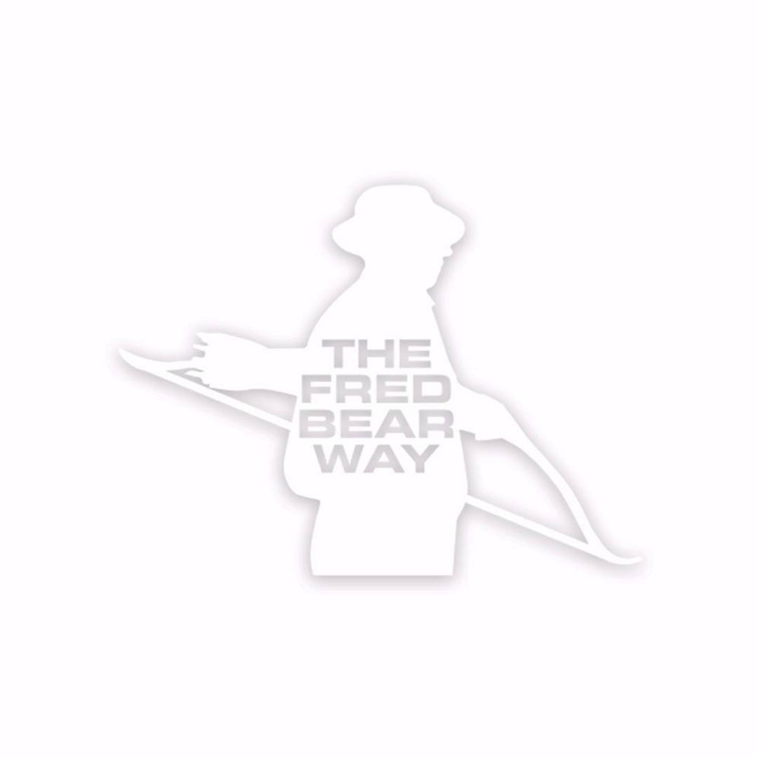 Bear THE FRED BEAR WAY DECAL