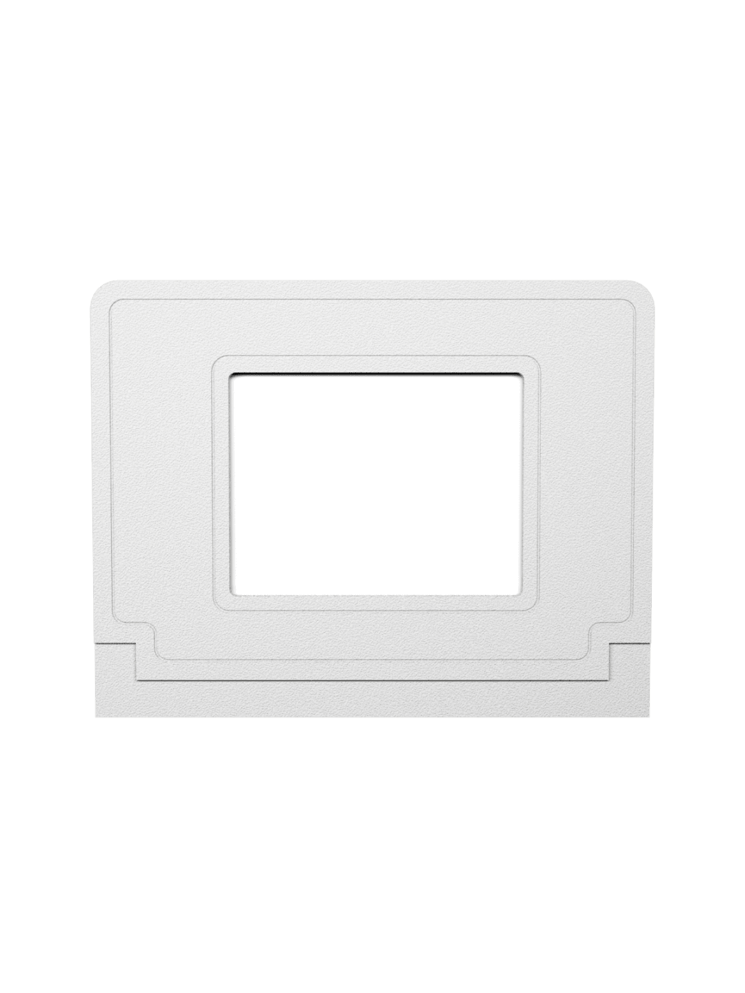  VISION - Single - Sign Frame - White
