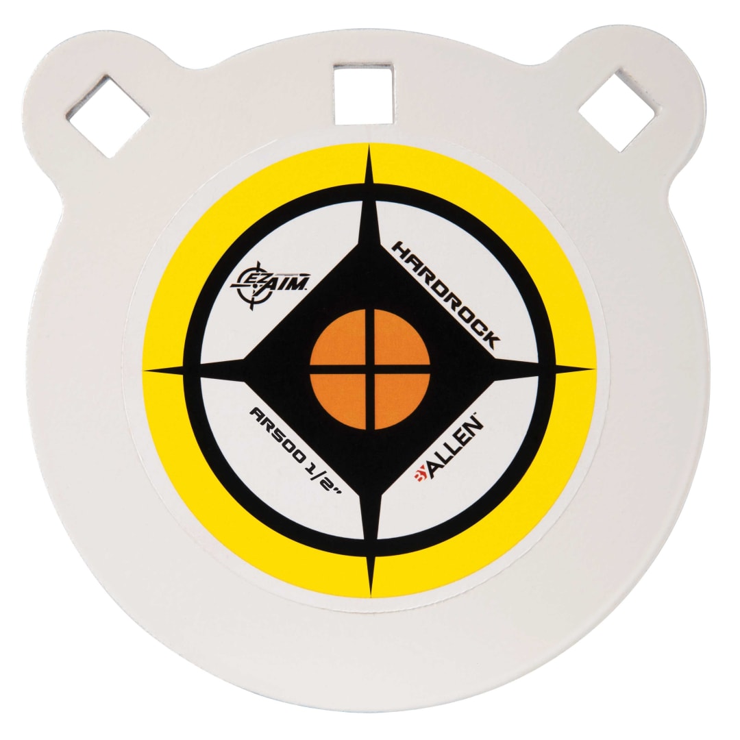 EZ Aim® Hardrock AR500 Steel Gong 6" Shooting Target, 4.2 lbs., Multi