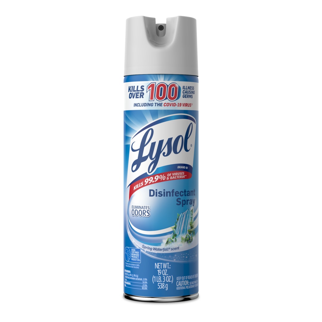 LYSOL® Disinfectant Spray - Spring Waterfall® 12/19 oz.