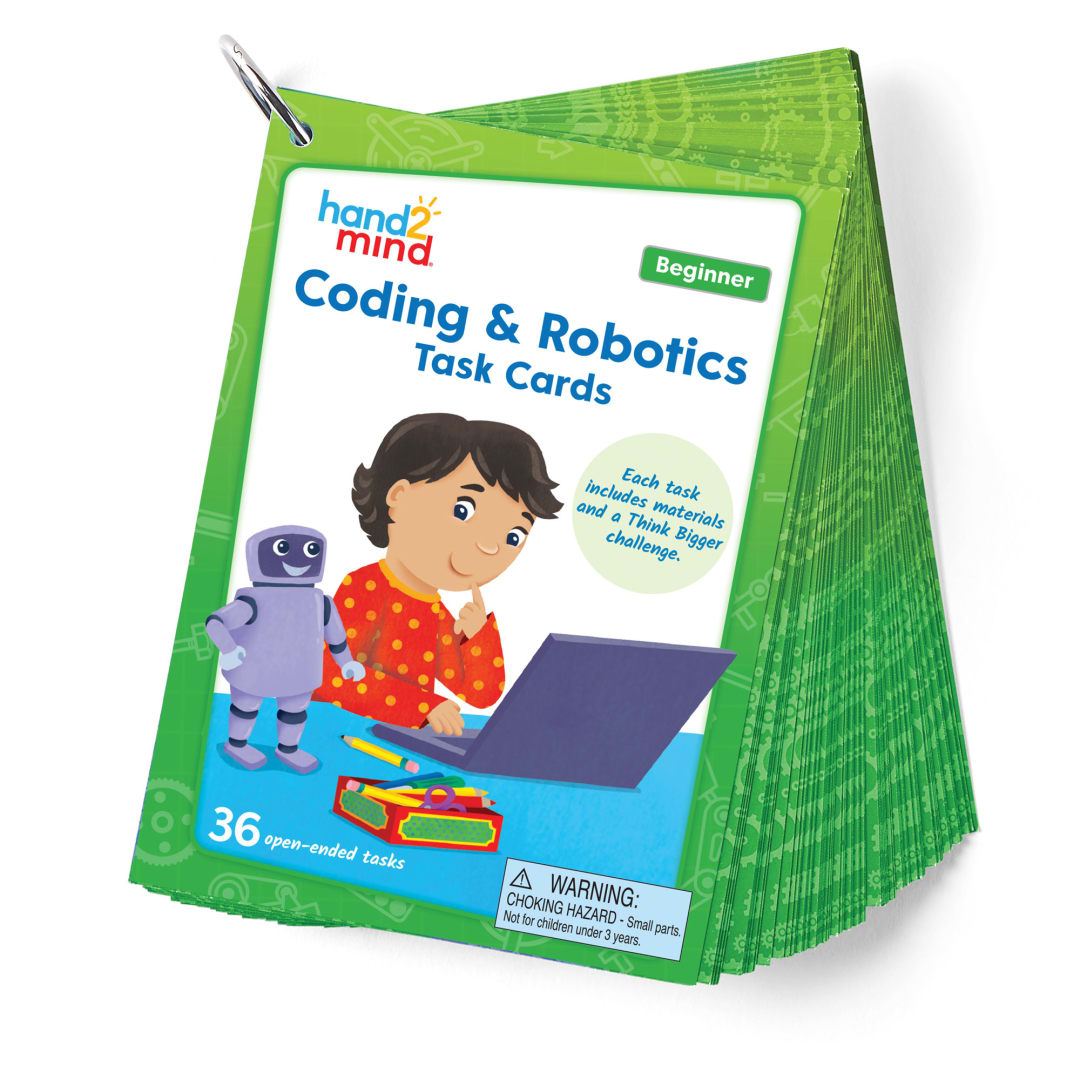 Coding and Robotics Task Cards, Beginner