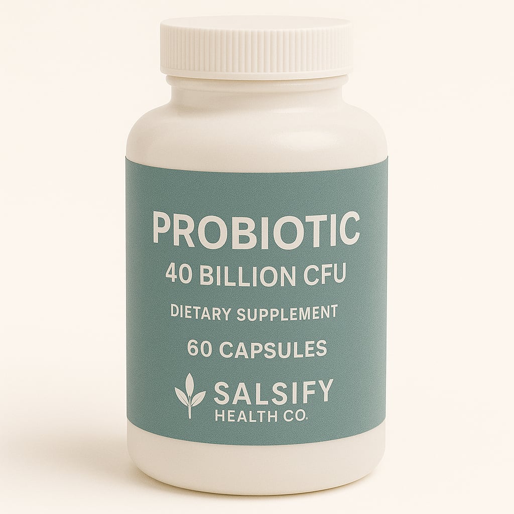 Salsify Health Co Probiotic 40 Billion CFU — 60 Capsules