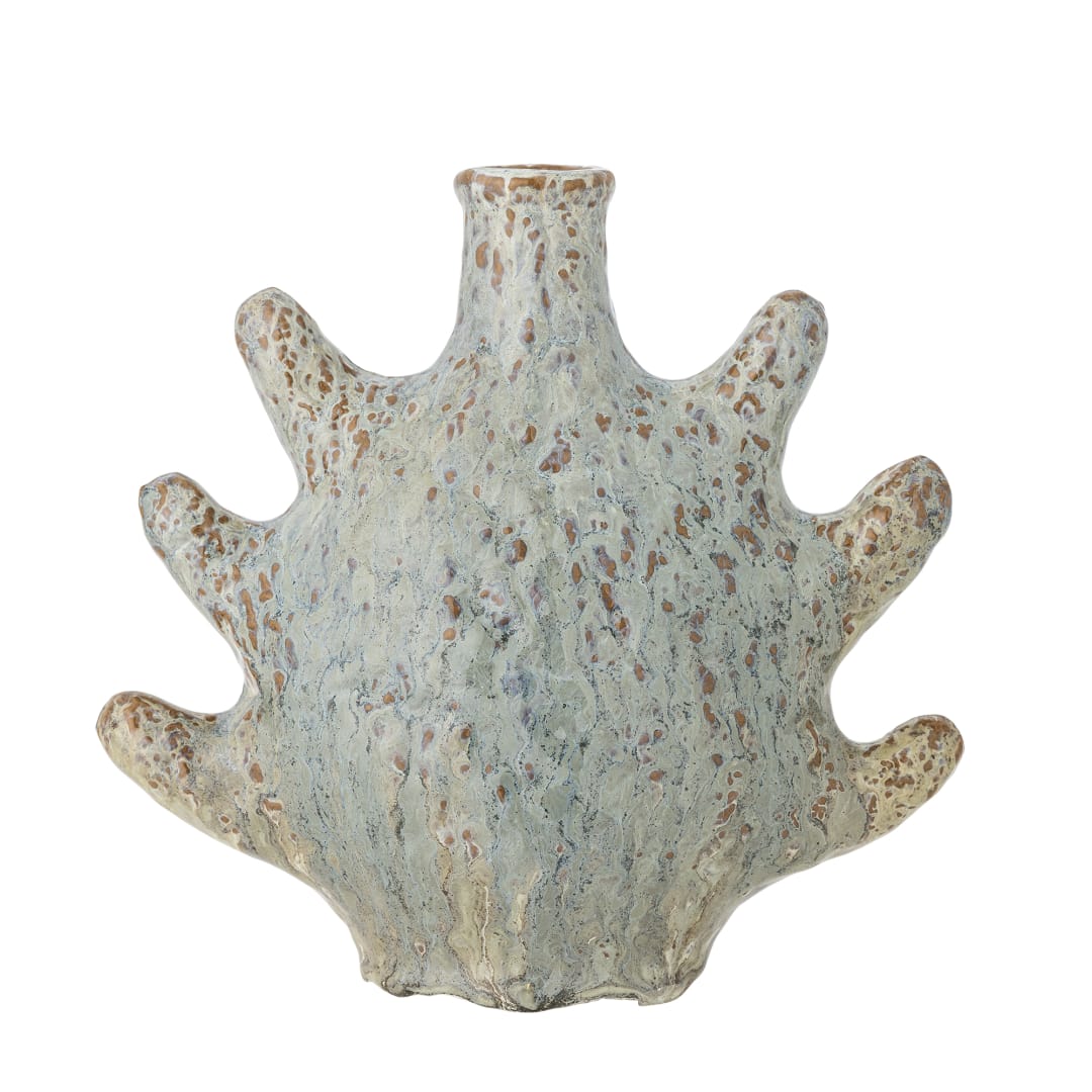 82072483 - Bridget Candle Holder, Grey, Stoneware STOCK: 300