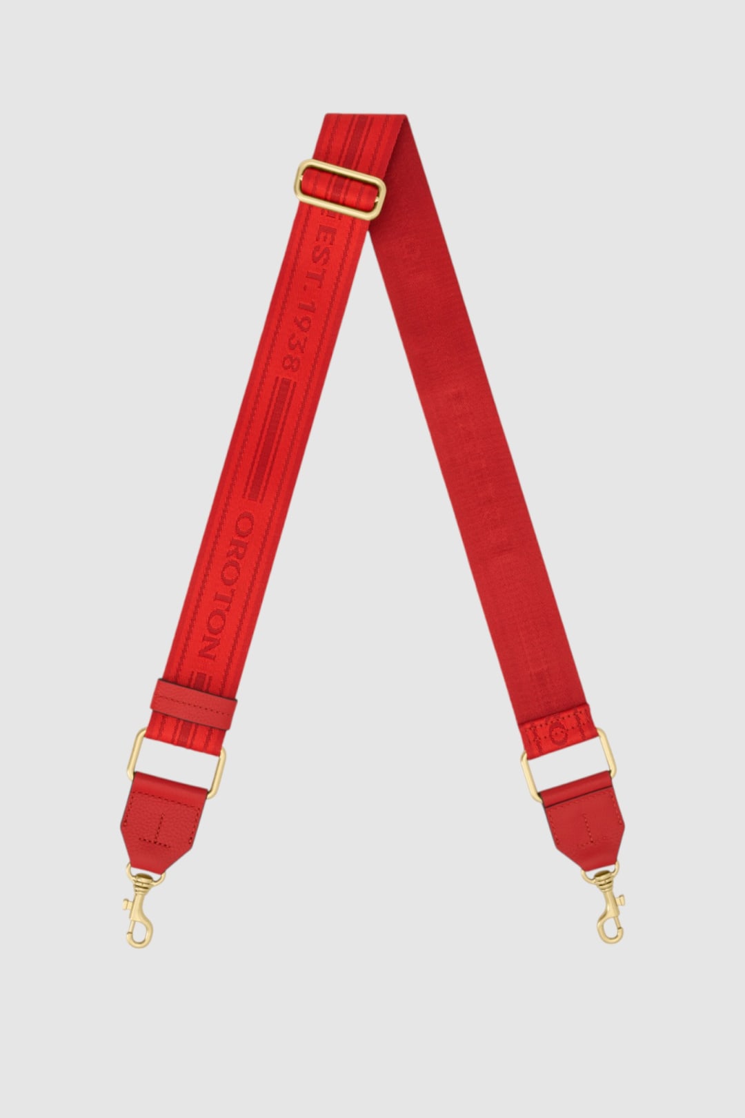 Heather Long Light Gold Webbing Strap