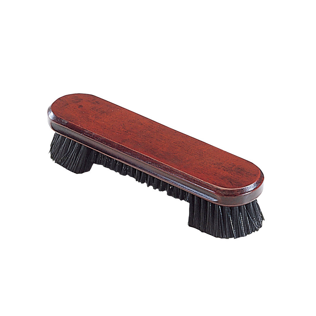 9" NYLON WOODEN BRUSH, CHERRY