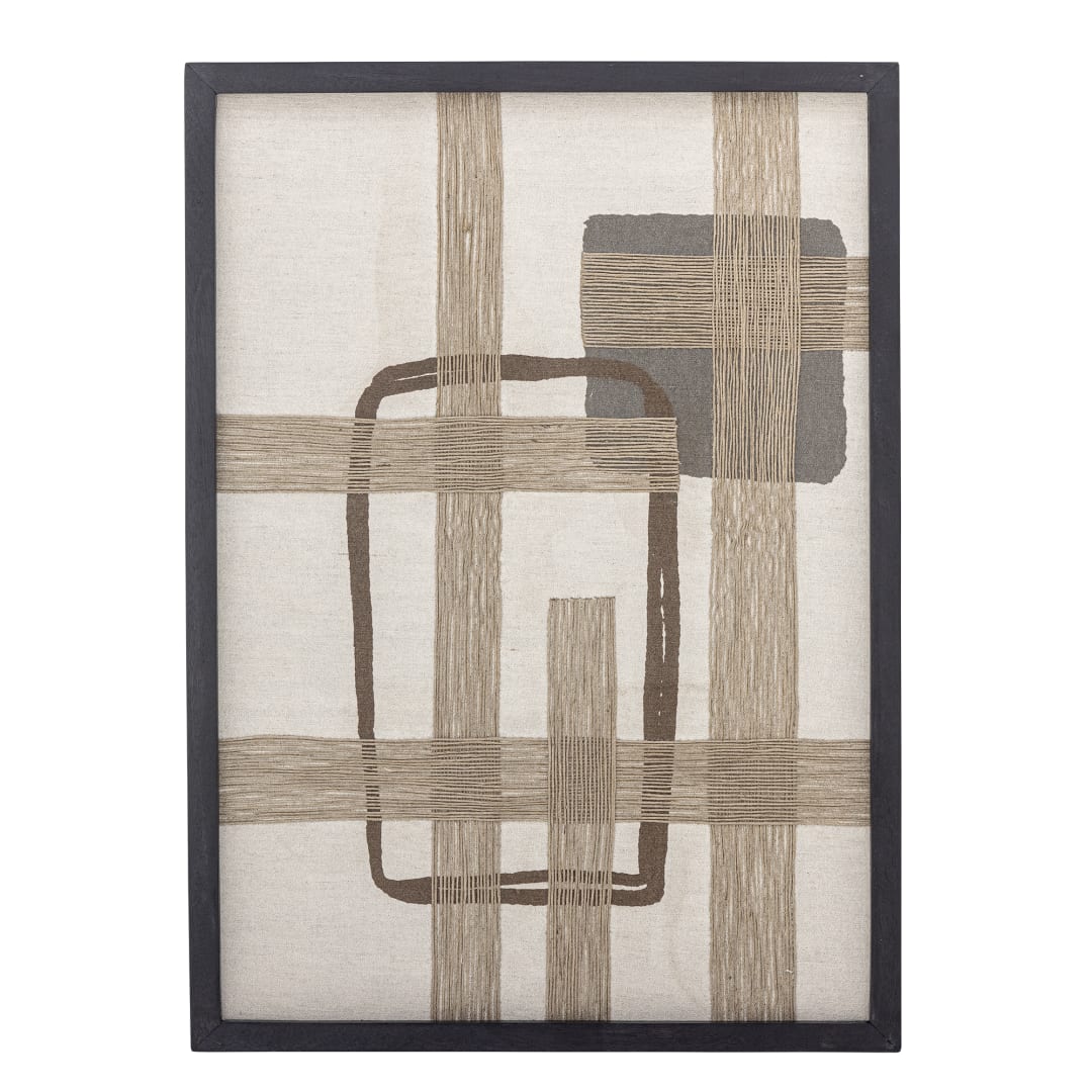 82064629 - Bie Wall Decor, Brown, Cotton STOCK: 9