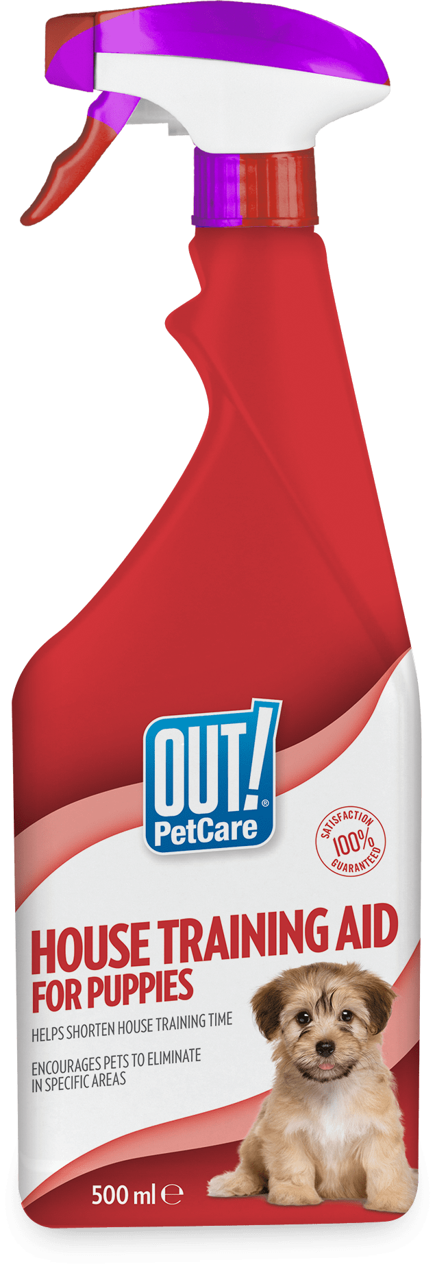 OUT! PetCare House Training Aid Spray for Puppies - 500ml- Only available for sale in the UK