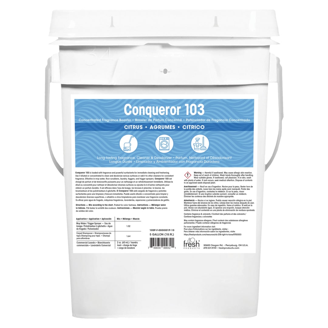 Conqueror 103 - 5 gallons Citrus (1 Pack)