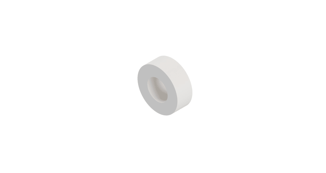 Rotac Spacer, Plastic, 0.51"ID,1.00"OD,0.38" Thick