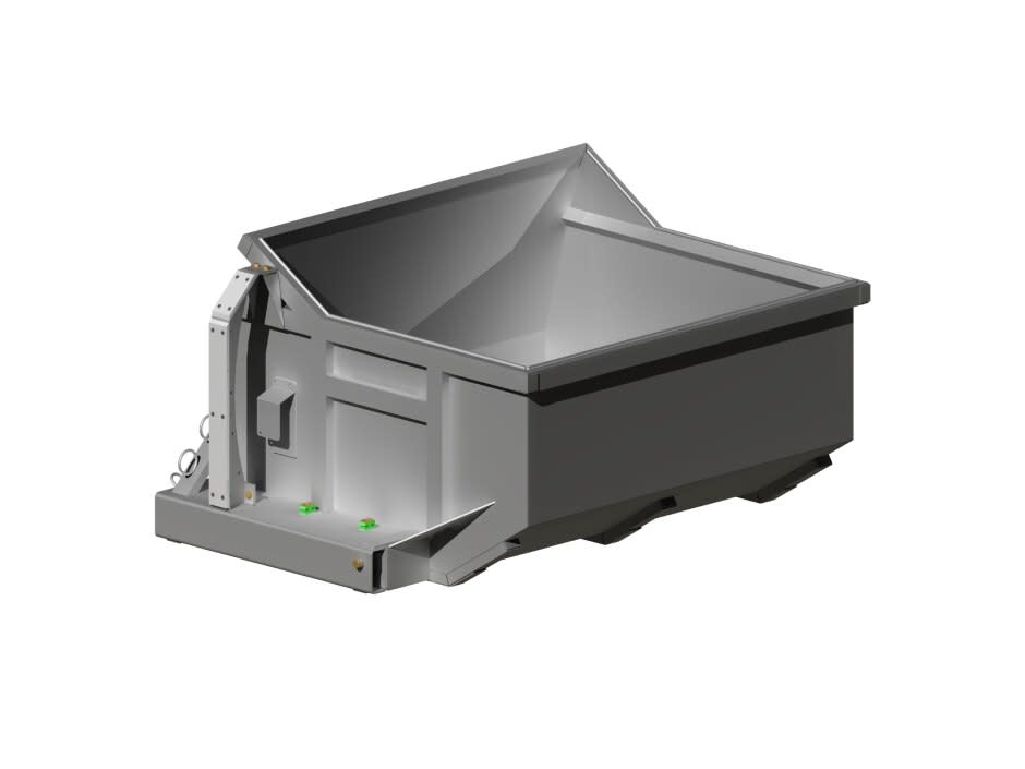 Wastebuilt® Replacement for Perkins Front Load Container With Pocket 3 Yard