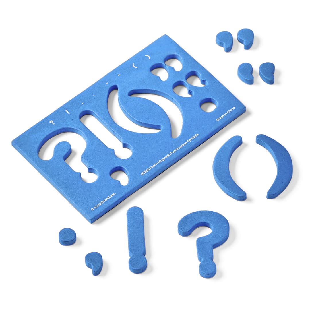MAGNETIC FOAM PUNCTUATION MARKS SET/8