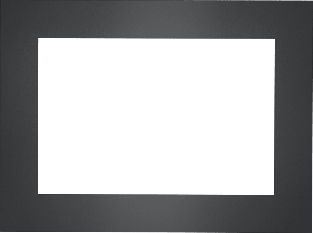 Faceplate - Large 4-Sided, 5" Charcoal (for 4-Sided Backerplate) for Oakville™ X4