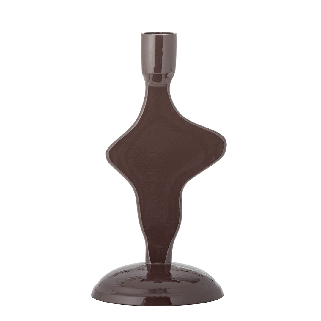 82068613 - Cidra Candle Holder, Brown, Aluminum STOCK: 300
