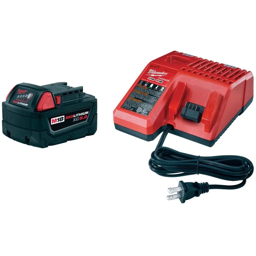 Milwaukee Red Lithium XC5.0 Starter Kit