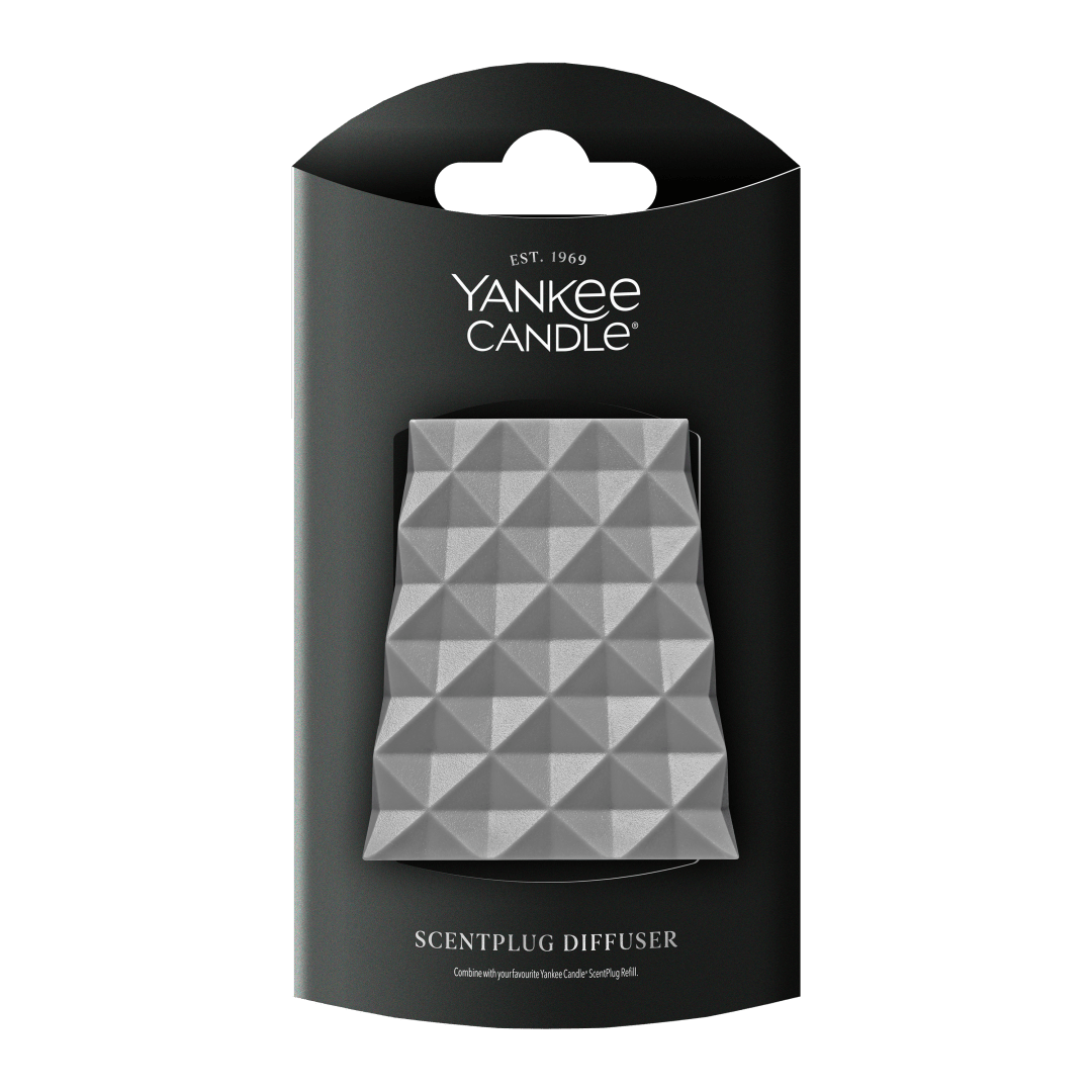 Yankee Candle Base de fragancia enchufable | Base de fragancia para enchufe | Para usar con recambios Scent Plug | Intensidad de fragancia ajustable