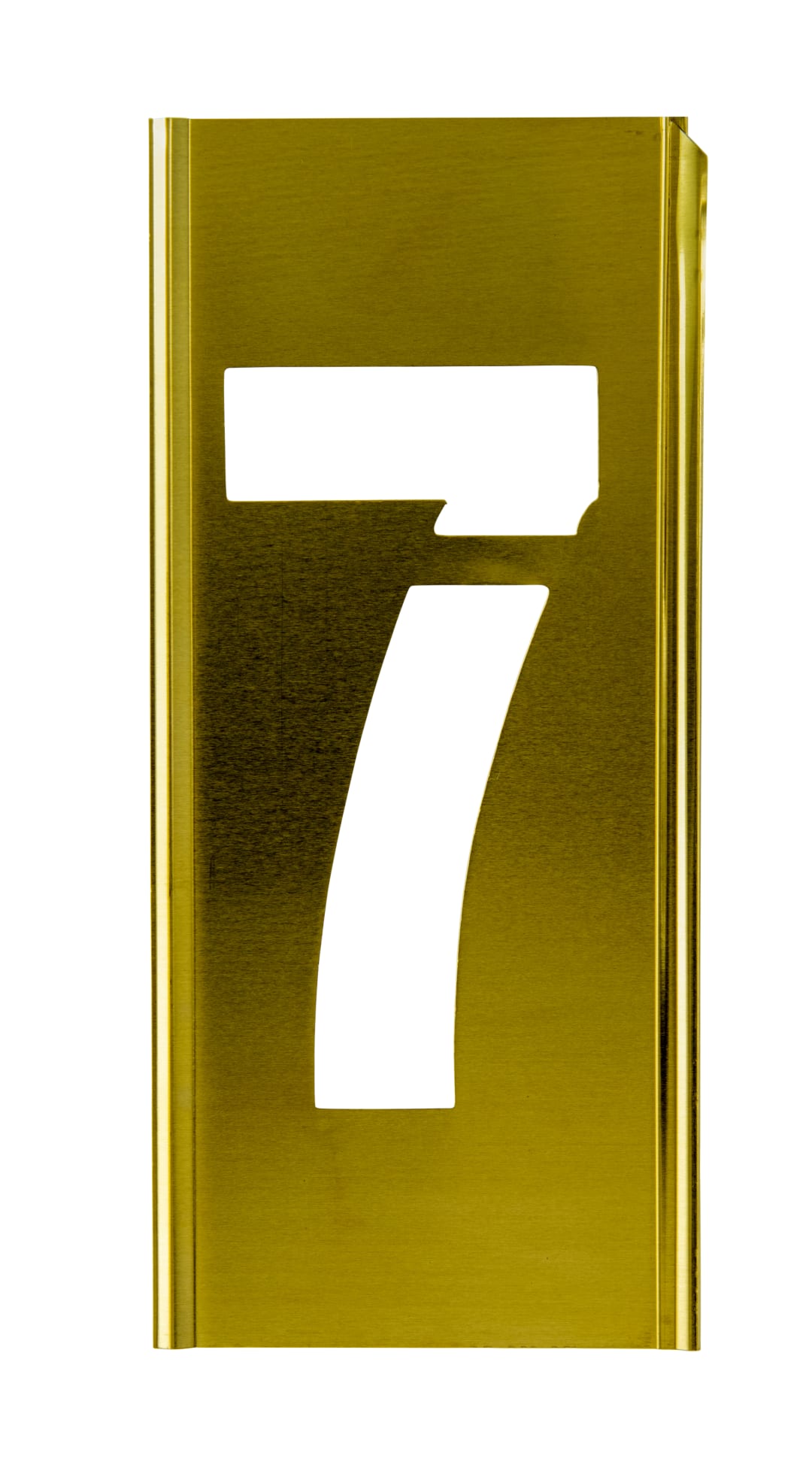 Stencil Sort-12" Brass Gothic 7