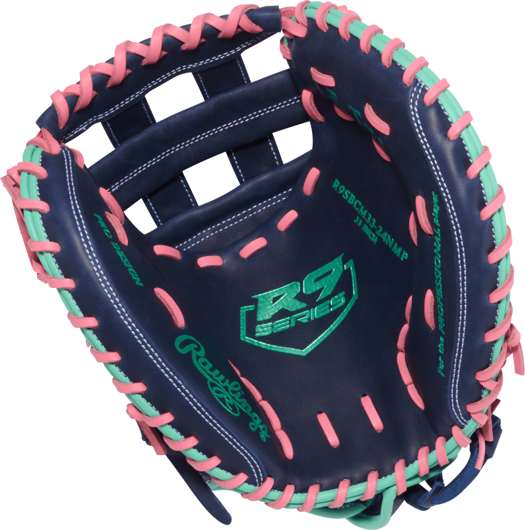 RAWLINGS "R9 SOFTBALL" SERIES CATCHERS MITT SOFTBALL GLOVE 33" RHT