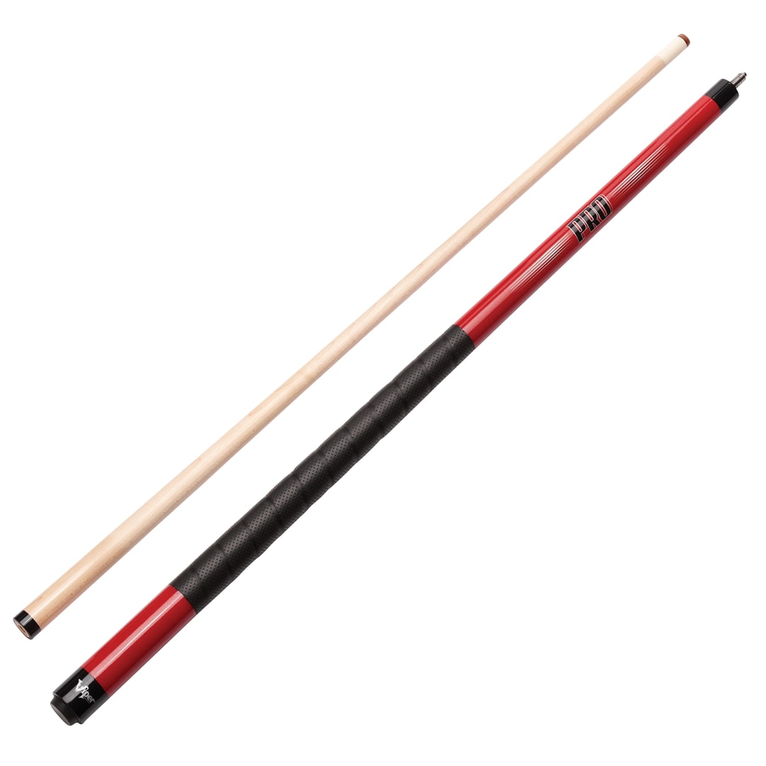 Viper Revolution Sure Grip Pro Red Billiard/Pool Cue Stick