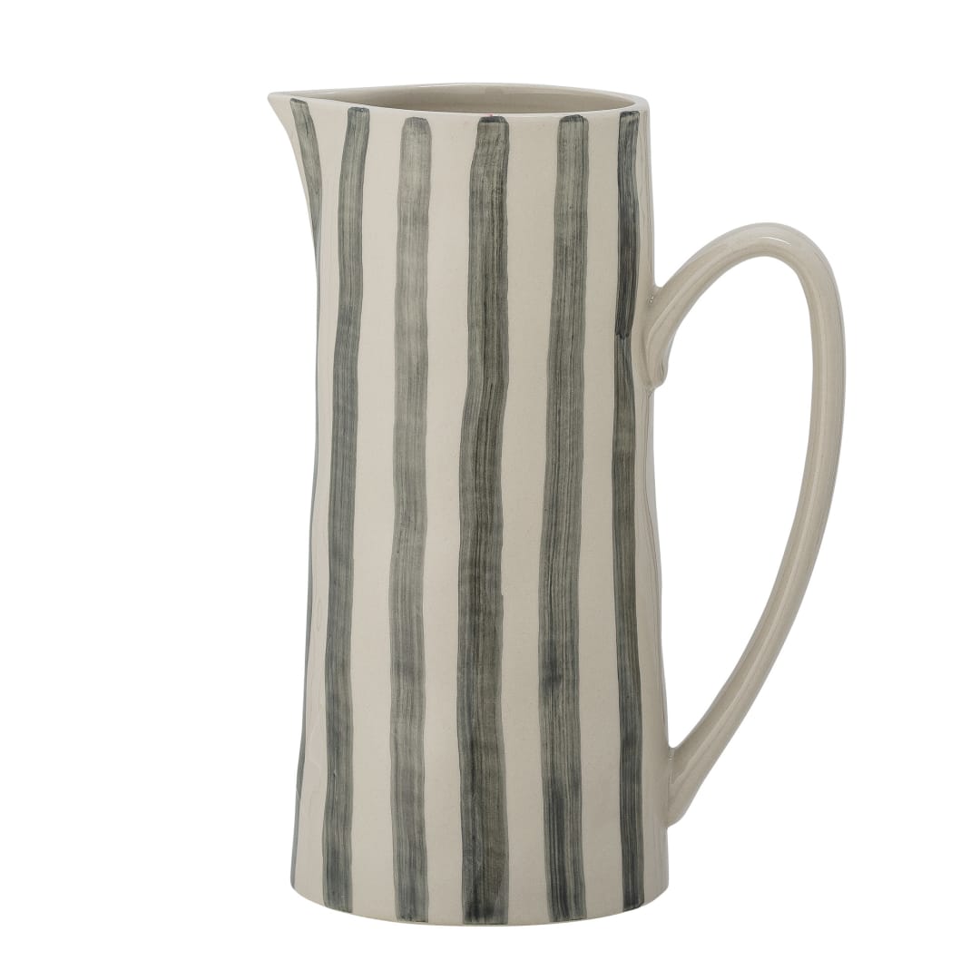 82052262 - Begonia Jug, Green, Stoneware STOCK: 300