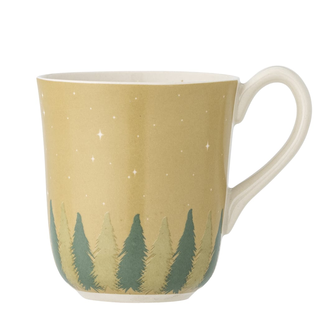 82061078 - Spruce Mug, Green, Stoneware STOCK: 300