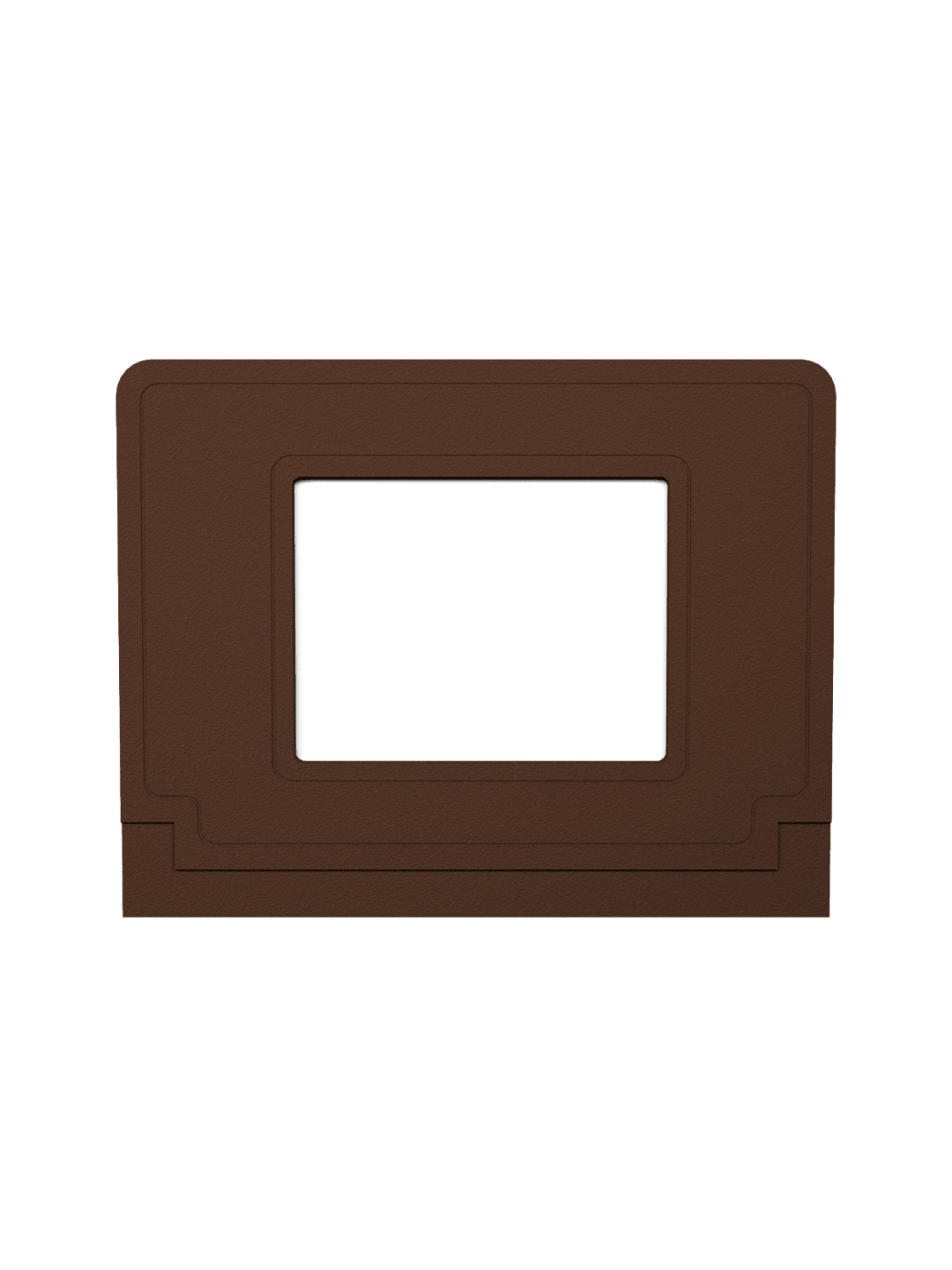  VISION - Single - Sign Frame - Brown