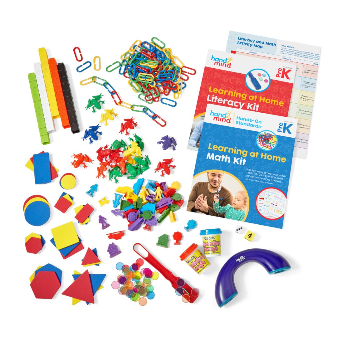 LEARNING AT HOME MATH & LIT GR PREK