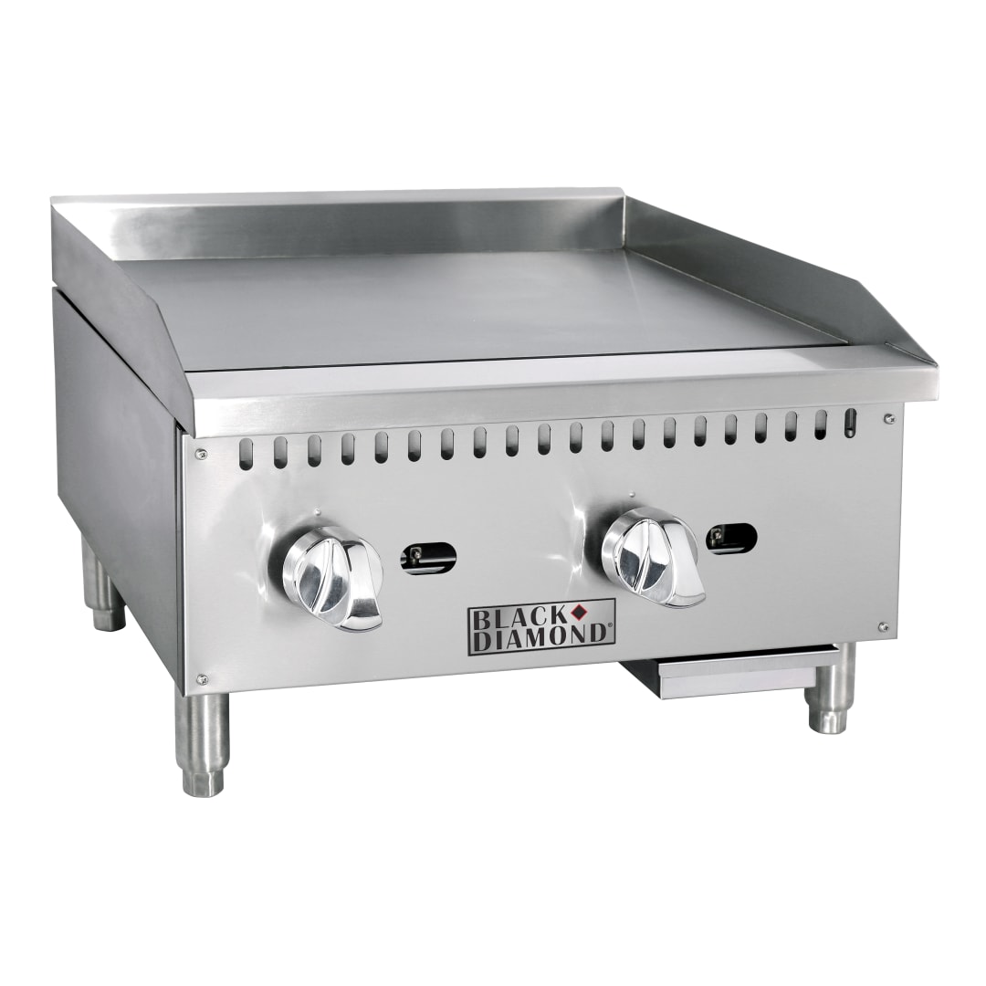 BDECTG-24/NG - BD,Gas Griddle,2 BR 60K NG