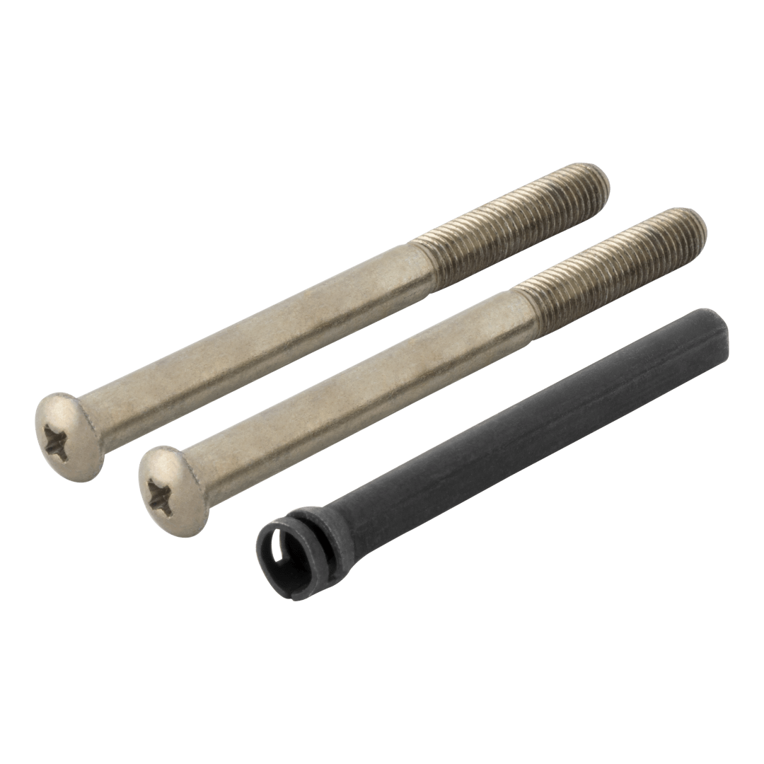 Thick Door Chassis Screws for Satin Nickel Finish