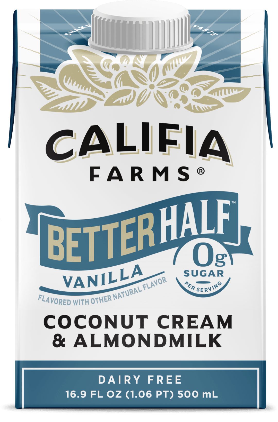 Vanilla Better Half Almond Milk Half and Half