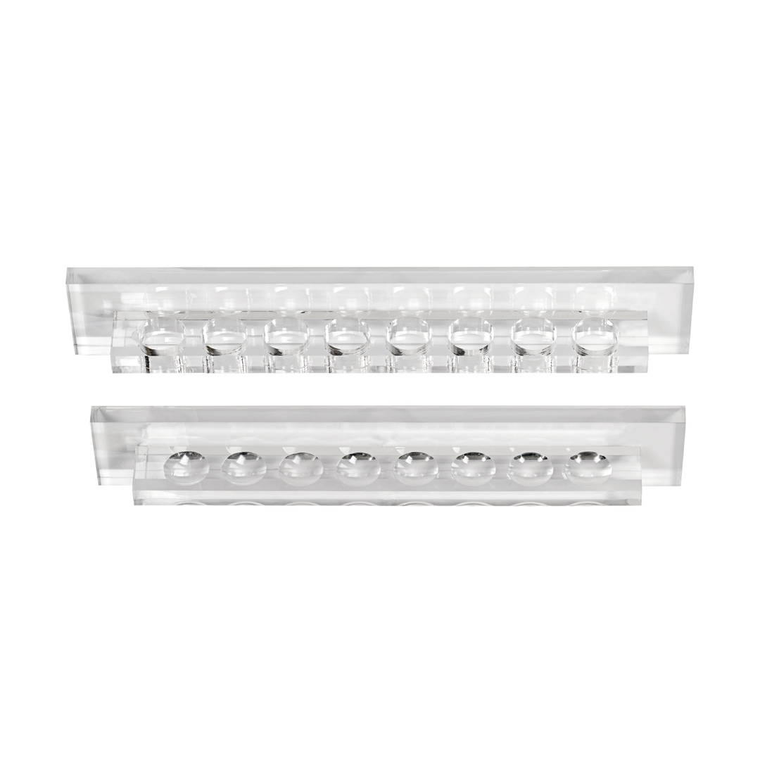 CR206L 8-Cue Lucite Wall Rack